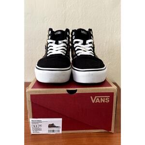 Vans Ward Hi Platform Leopard Print Women's Size 9.5